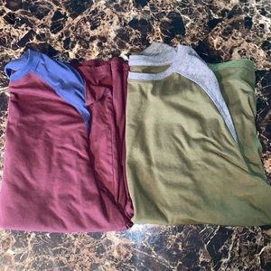 2 L/XL Long Sleeved George Shirts